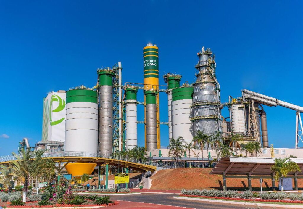 Fábrica da Eldorado Brasil Celulose em Três Lagoas